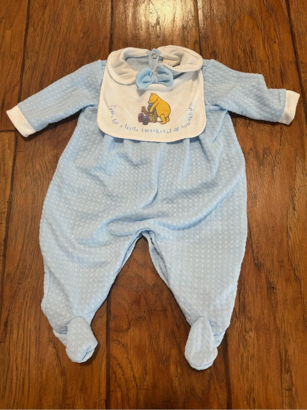 Vintage 90s Disney Winnie The Pooh Baby Sleepers Size 0-3M